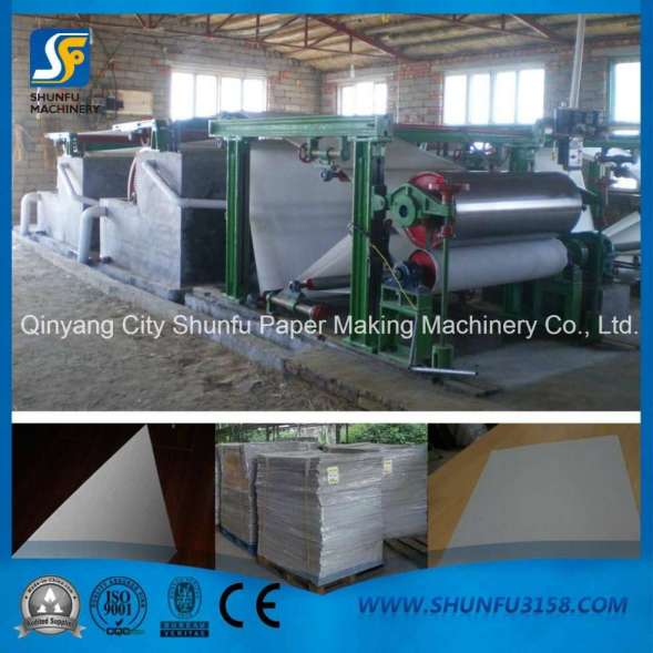 Waste Paper Carton Recycled Making Paperboard Machine Box Machine with Ce Certificate